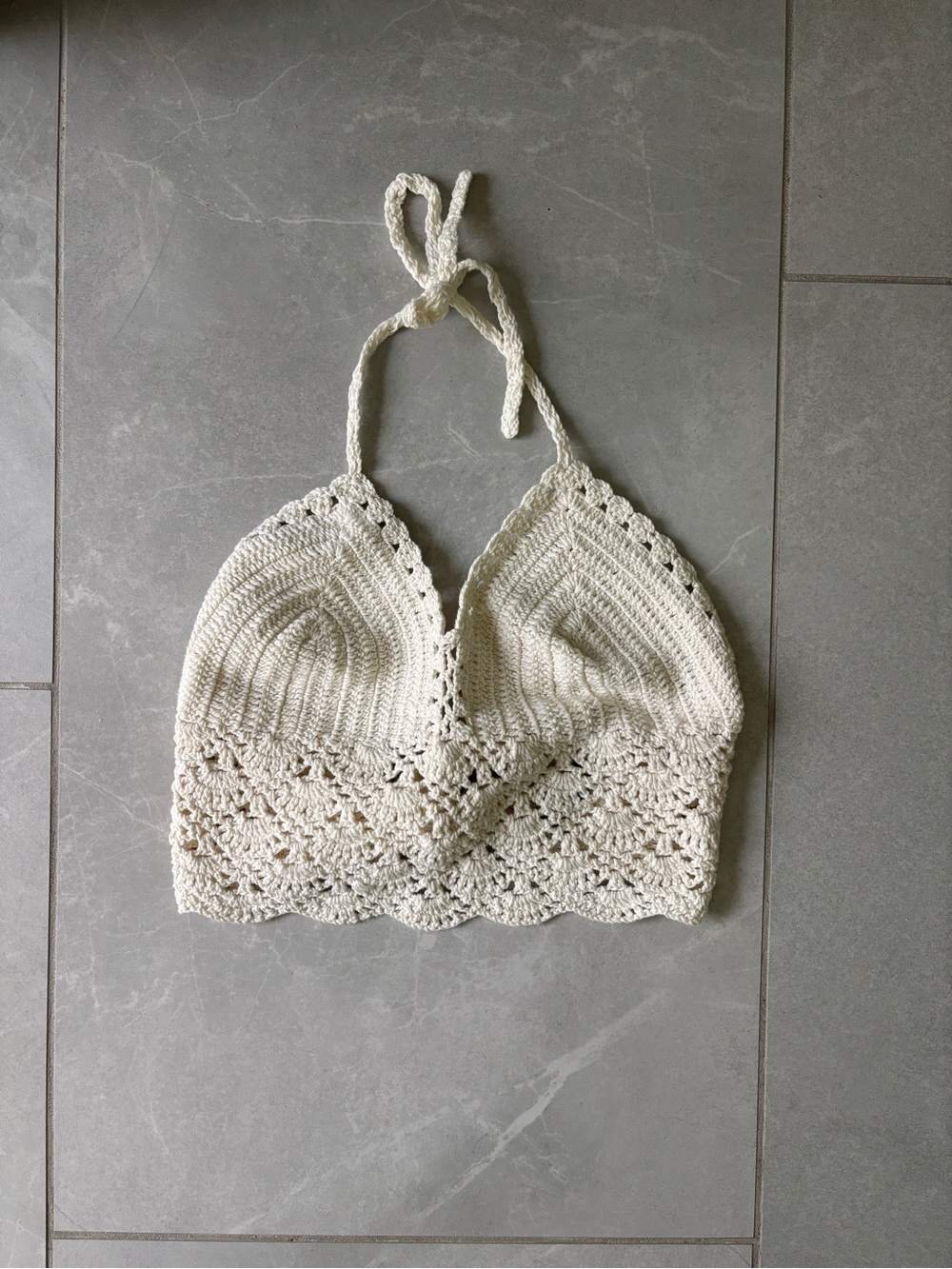 Women’s Handmade Knitted Top S/M